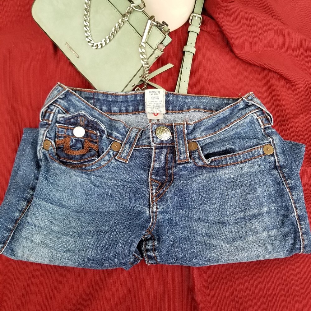 True Religion Rainbow Billy jeans
